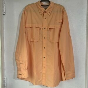 LL bean Chamoy vintage men’s short shirt, windbreaker size L